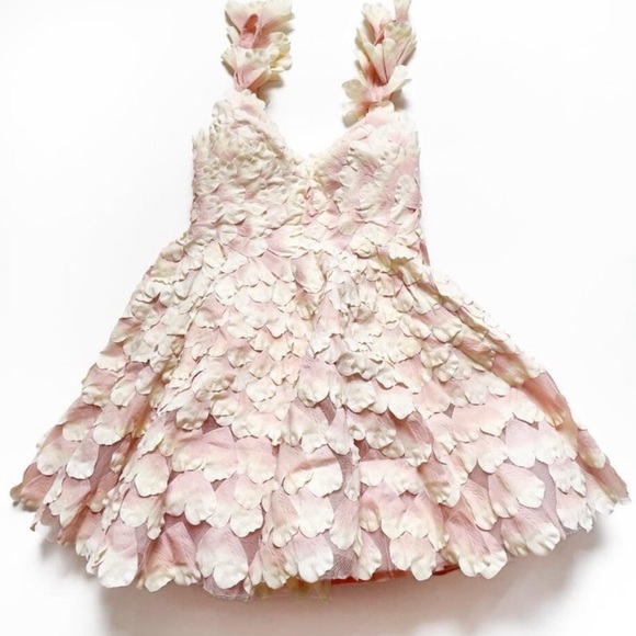 ON HOLD*** Zimmerman rose petal dress - Picture 2 of 4